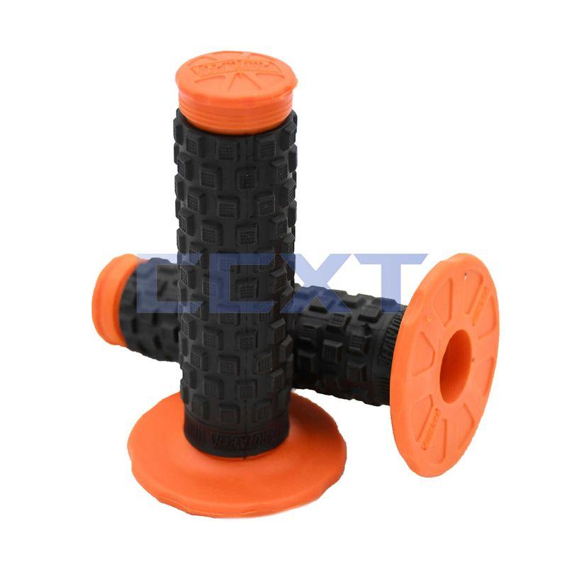 

Off-Road Motorcycle Accessories Restoration Protaper Two-Color Handle Gel Handle Cover Grip Cover Handle Cover Turn Handle Cover Orange cube handle glue
