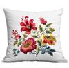 Spring and Summer Imitation Embroidered Flower Pillowcase Home Sofa Living Room Pillowcase New Style Pillowcase