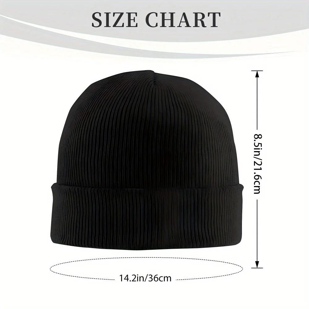 Rips Curls Beanie Hats meme Knit Hat Outdoor Warm Unisex Adult Caps Winter Custom Cute Bonnet Hats Birthday Gift
