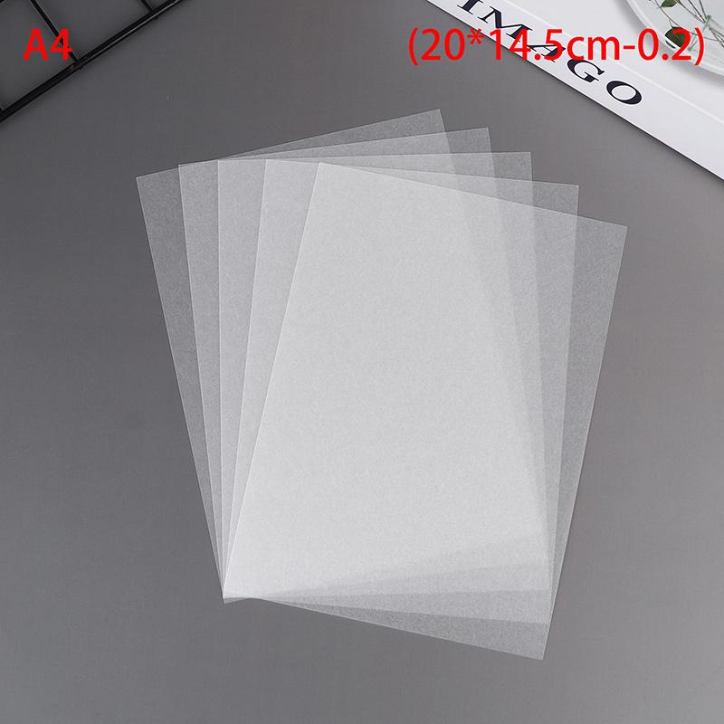 5Pcs Shrink Plastic Sheets Thermal Heat Shrink Film Translucent Sheets Blank Shrink Art Film Paper For Diy 14.5X20Cm 20X29Cm