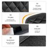 Organizer multifunzione per auto, tasca portaoggetti per auto, scatola portaoggetti per carte, telefono, chiavi, astuccio adesivo, accessori per interni auto