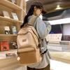 Schoolbag1011 New Backpack Schoolbag Junior High School High School Students Large Capacity Durable Travel Computer Backpack