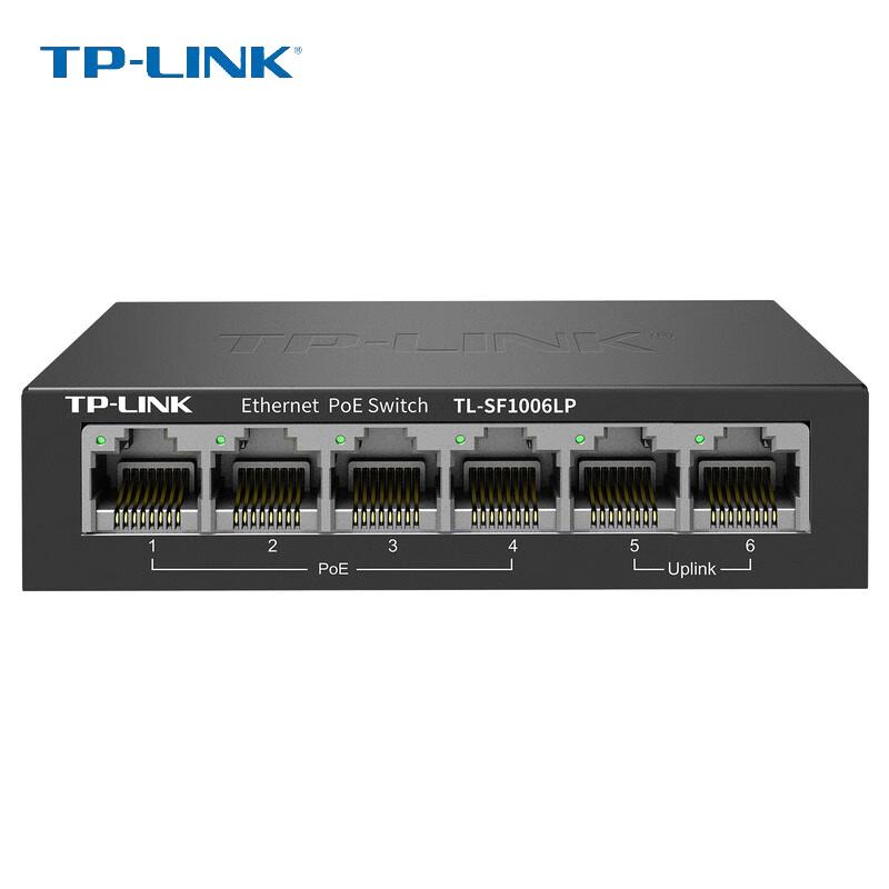 Tp-Link TL-SF1006LP 6-Port Fast Ethernet PoE Switch