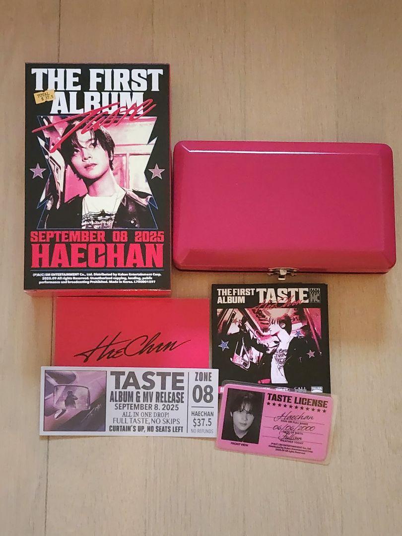 

[USED] NCT Haechan TASTE album tin case version