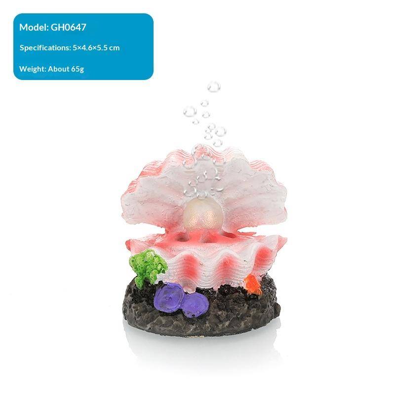 Aquarium Volcano Shape Air Bubble Stone Oxygen Pump Decoration Bubble Stone Tank Plate Air Pump Aquarium Fish Tank Decoration
