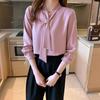 White Chiffon Shirt Women Spring New Fashionable Age Reducing Temperament Design Niche Long Sleeve