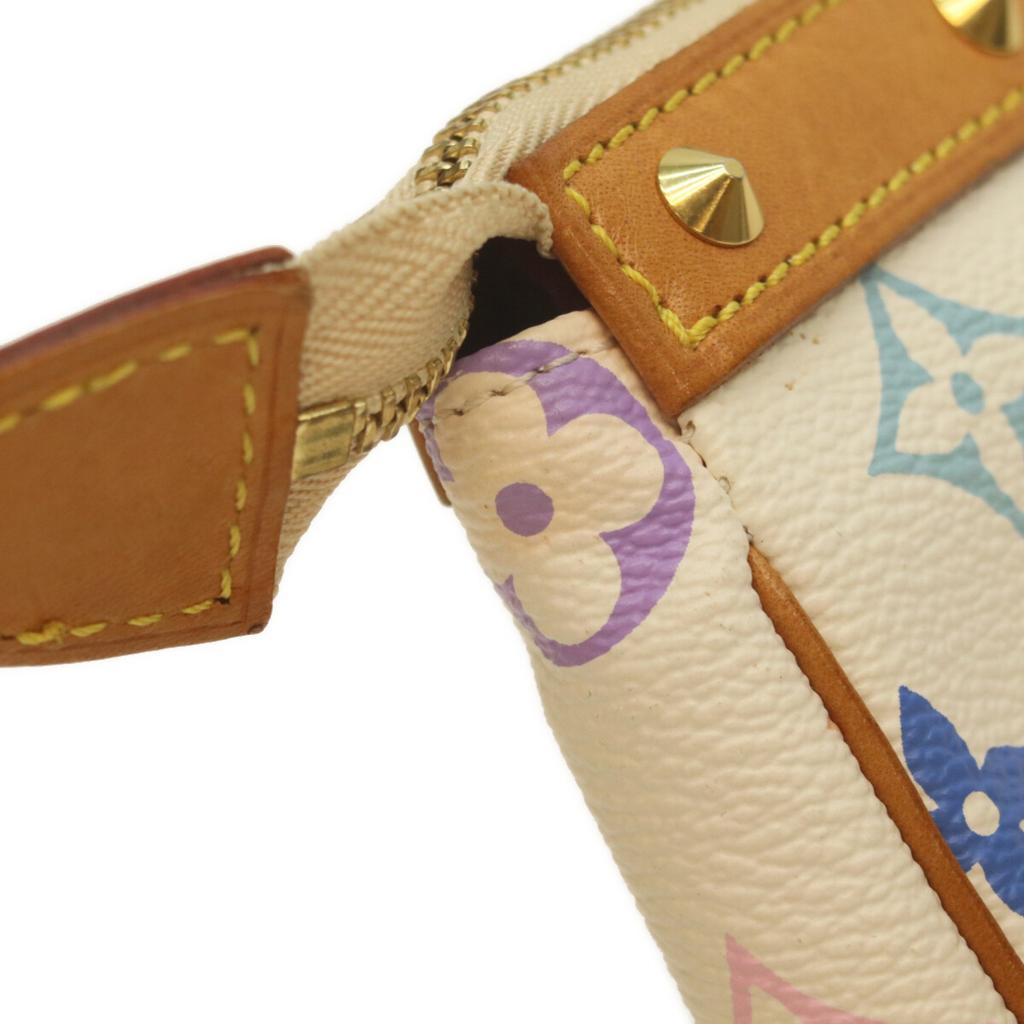 Louis Vuitton M92649 Pochette Accessoire Monogramme Multicolore Marron Sac à Main BronOccasion