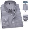 Firstview Men's Old Money Style Striped Business Casual Long Sleeve Shirt