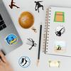 50 Sports Volleyball Graffiti Stickers Mobile Phone Computer Waterproof Decorative Stickers Creative Volleyball Stationery Stickers