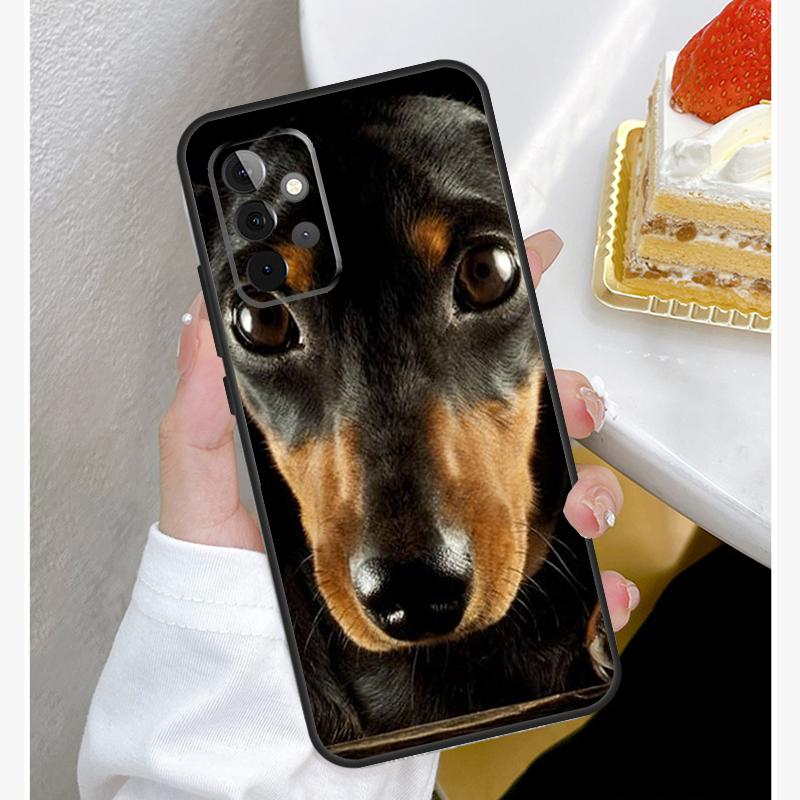 Dachshund Dog Case For Samsung Galaxy A15 A25 A35 A55 A51 A71 A12 A32 A52 A13 A33 A53 A14 A34 A54 Cover