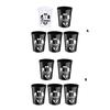 Reusable Grooms To Be Plastic Cups Tumblers Large Capacity Drinking Cups Set for Wedding Reception Decoration 5Pcs