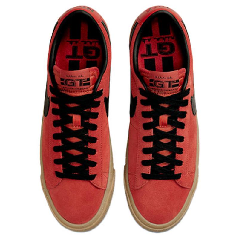 Nike Sb Zoom Blazer Low Pro Gt Cinnabar Skateboard Shoes DC7695-600