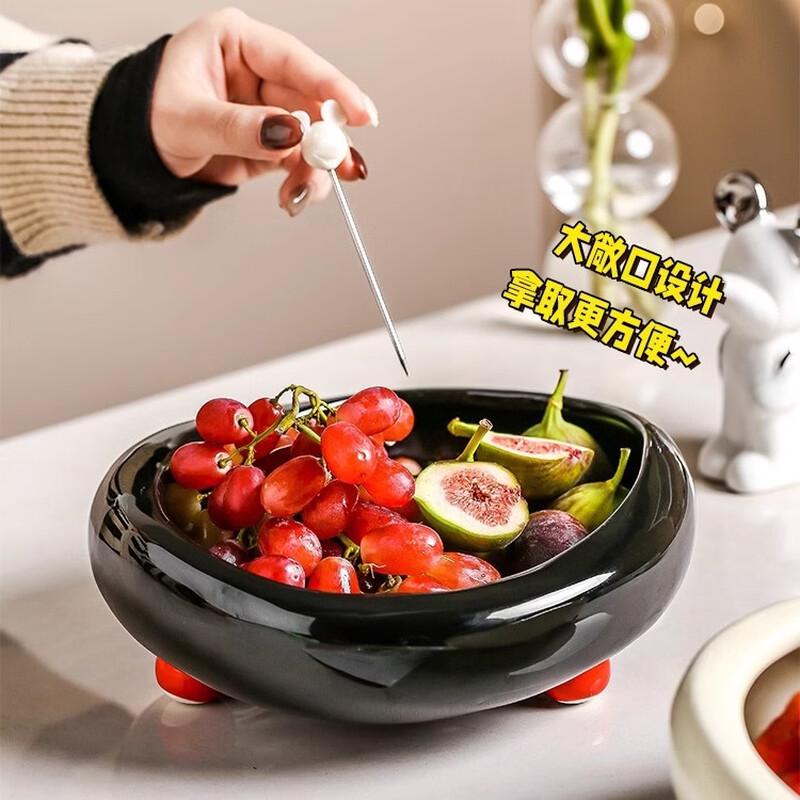 Ruhan Modern Luxury Handmade Ceramic Fruit Bowl
