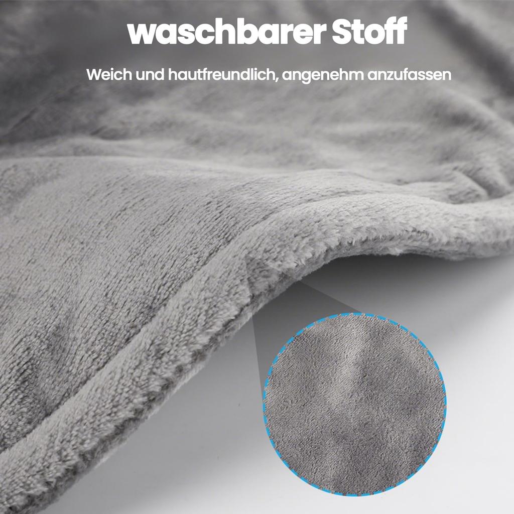 Elektrische Heizung Vibrationsmassage Schulterpolster Heiz- und Wärmeschal Elektrisches Heizschulerkissen Halswirbelsäule Nackenpolster