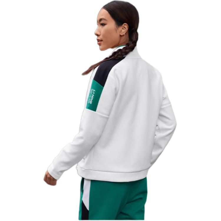 Li Ning Sweatshirt Women's Standard White AWDUA82-1