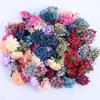 20/30 Pièces Têtes de Fleurs Artificielles Faux Fleurs en Soie Fête Jardin Mur Décoration de Pièce Maison Bricolage Décoration de Mariage Accessoires de Couronnes