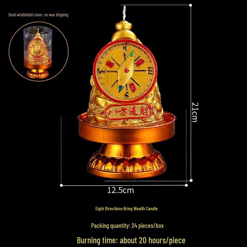 Handun Golden Money Bag Prosperity Candle