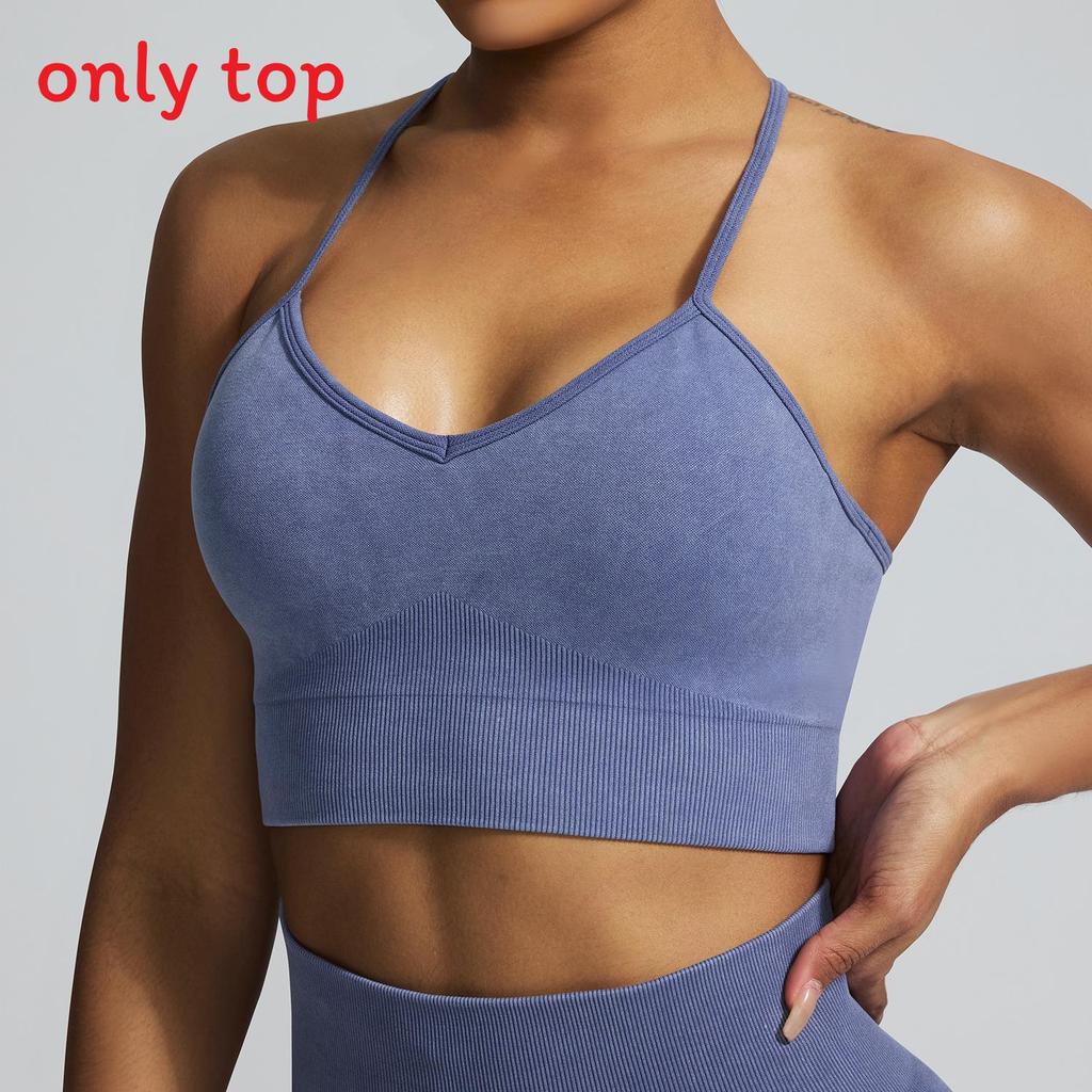 Aerobes Fitness-Set Mit Feuchtigkeitsableitendem Stoff Für Damen Laufen Und Yoga