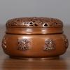 Decoration Red Copper Crafts Utensils Eight Treasures Incense Burner