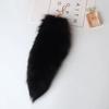 Imitation Furs Foxes Tail Keychain Pendant Toy Car Key Pendant Keyring for Car Keys Bag Backpack Decor Kids Toy Gift