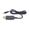 USB DC 5V do 8.4V/9V/12V 5.5x2.1mm męski wtyk zasilacz Step-up Adapter Cable