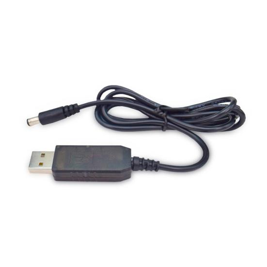 USB DC 5V To 8.4V/9V/12V 5.5x2.1mm Male Plug Power Supply Step-up Adapter Cable