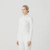 MARTINE GOLF Gold Stitch Point T Shirts_Off-White