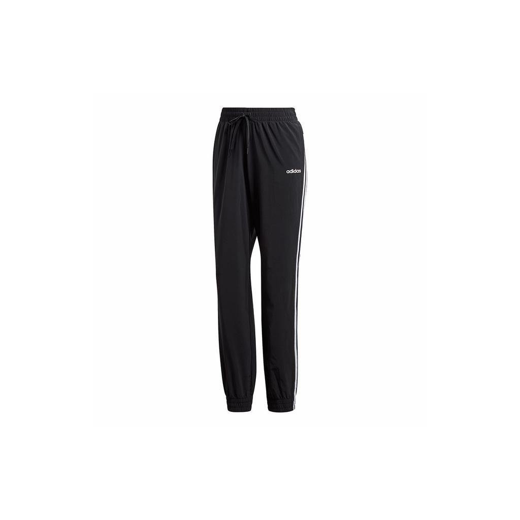 Adidas Vintage Fitness Leisure Knitted Sports Pants Women Pants Black FQ3815