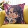 pc Nagatoro Hayase Anime World Various Sizes Square Pillow Case For Car Home Bedchamber Decor