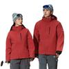Men Women 3-in-1 Waterproof Windproof Hiking Jacket With Removable Fleece Liner Full Seam Taped Outdoor Shell