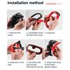 Silicone Anti-Sweat Face Eye Pad Cover Pressure-relieving Head Strap Headband for DJI Avata FPV Headset Accessories