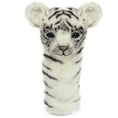 Hansa for Utility Plush Animal White BH8168 Headcover, White, Clubs, Design, Tiger,