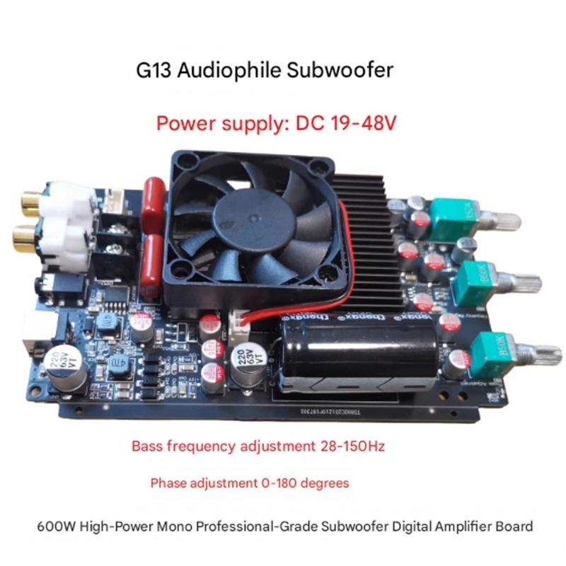 TPA3255 Base 600W Mono Subwoofer Amplifier Board Featuring PurePath Clear And Low Leakage Inductors