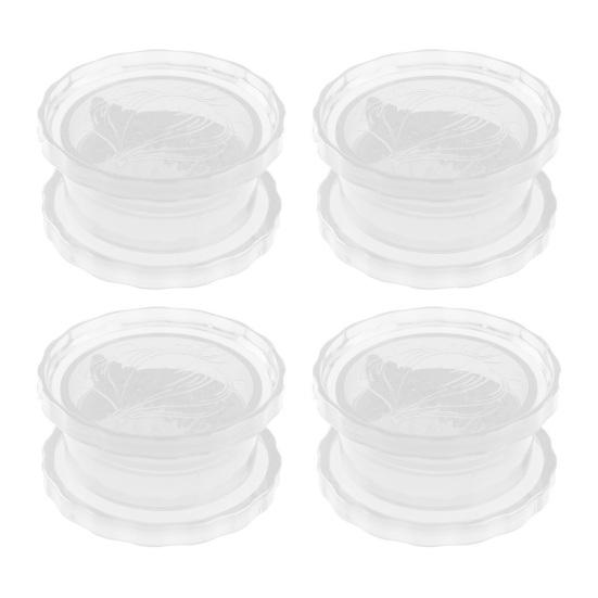 Garlic Press Transparent Manual Grinder Easy Operation Portable Garlic Chopper