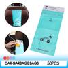 Auto Müllbeutel Einweg Selbstklebend Mülleimer für Auto Sitzlehne Hängender Müllsack Büro Küche Müllaufbewahrungsbeutel