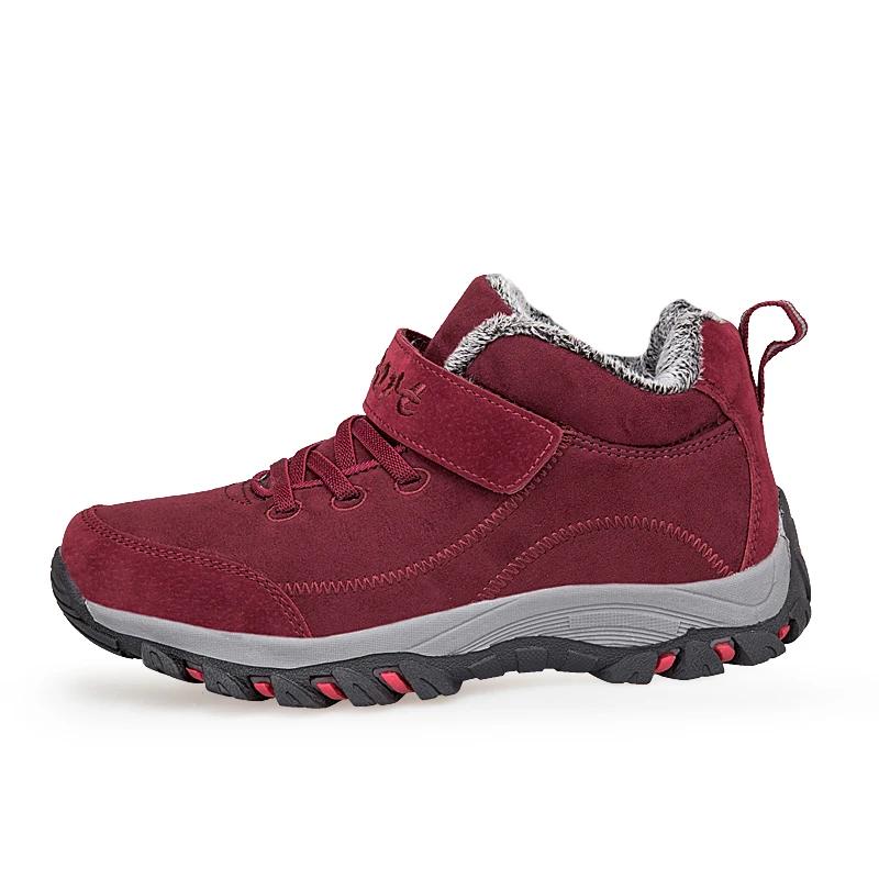 Men's Boots Plush Warm Snow Boots 2025 New Couple NonSlip Cotton Shoes Work Casual Sneakers Walking Men Ankle Boots Hiking Boots