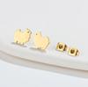 Korean Style Sheep Studs Earrings Animal Earwear Lightweight and Comfortable Ear Accessories for Fashion Enthusiasts