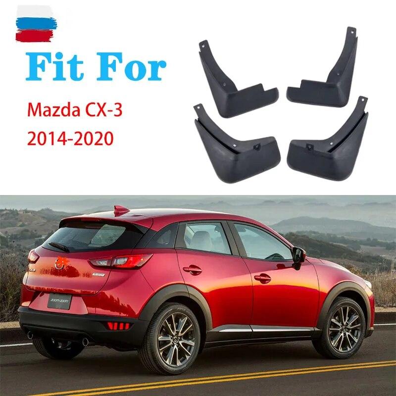 

Для Mazda cx-3 cx3 Брызговики Брызговики Защита Брызговики Крыло Брызговики Автомобильные аксессуары Автомобильные аксессуары Автостиль чёрный