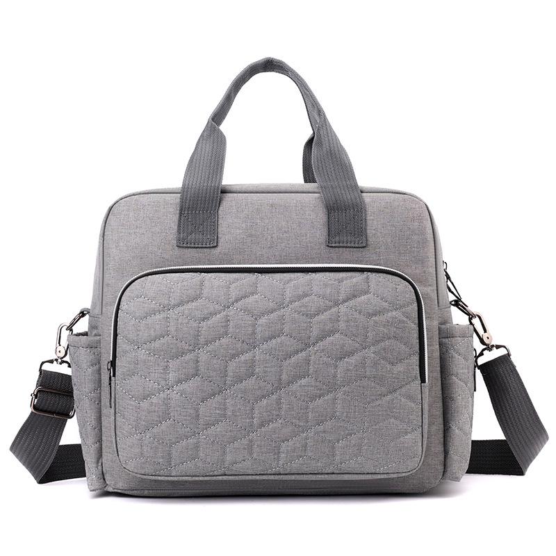 Stylish Diaper Backpack: Fashionable, Large-Capacity Maternity Bag with Changing Pad, Single Shoulder/Crossbody Design