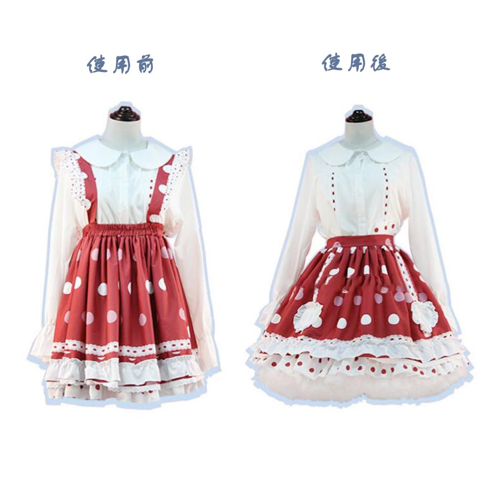 LIKENNY Voluminous Petticoat Tutu Fluffy Pannier Skirt, Skirt, Tulle, Cosplay, Adult, Lolita, Costume,