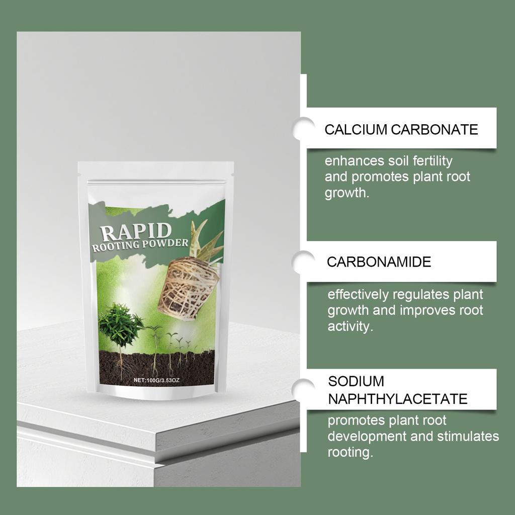 Rotpulver Plantenæring Nitrogen Fosfor Kalium Næringsstoffer