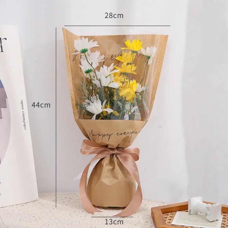 20-80 Stück Elegante Papierblumen-Geschenktüte Perfekt für Valentinstag Weihnachten Muttertag Geschenkverpackung Verpackungsmaterialien