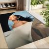 Elegant Fashion Portrait Carpet Rug Soft Washable Antislip Home Living Room Sofa Mats Personalized Christmas Rug