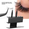 Eyelash Extension Plastic Tweezers Shelf Holder 6pcs Tweezer Stand Positions Black