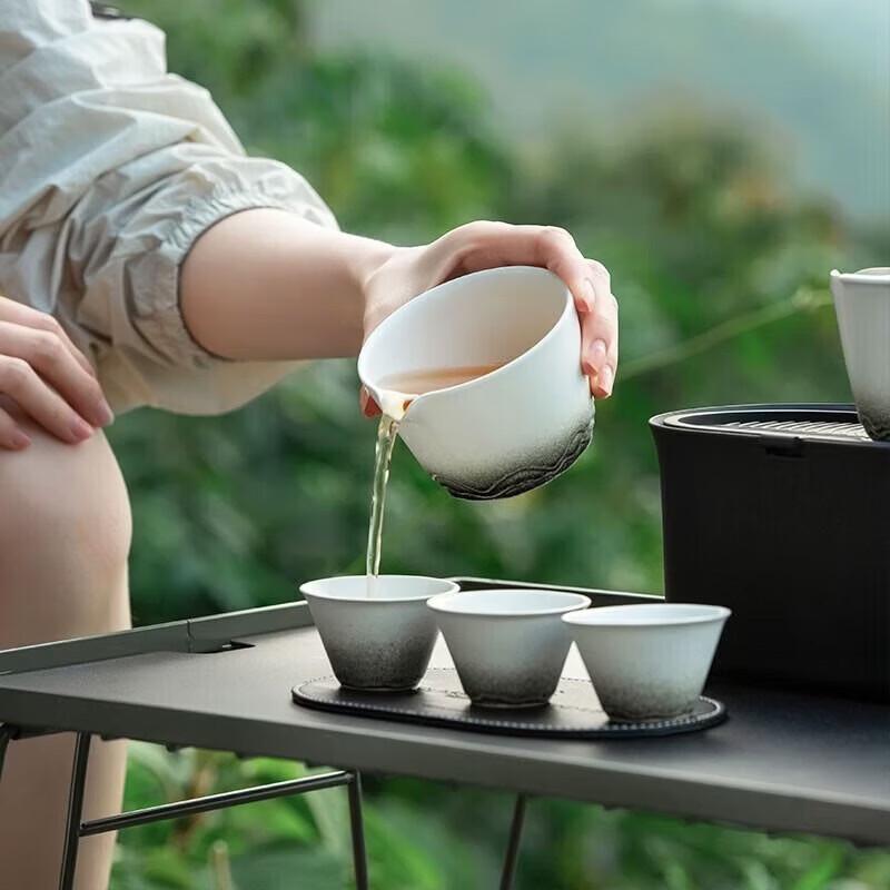 Edenus Ceramic Portable Kung Fu Tea Set