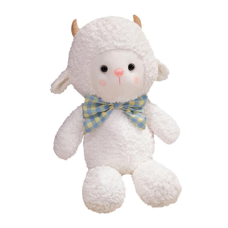 Lindo Conejo Rosa Oso Muñeco Peluche Zorro Cordero Muñeco Muñeca de Trapo Relajante para Niños