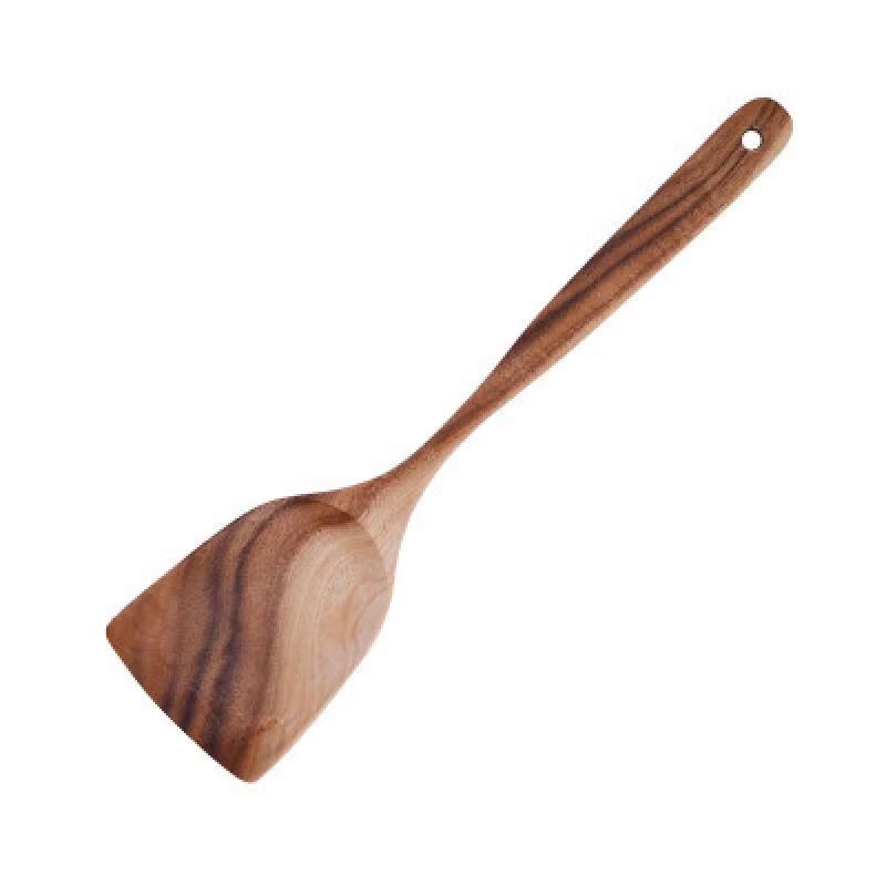 Ruhan Simple Teak Wood Cooking Utensil Set