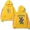 Felpa con cappuccio a maniche lunghe Mgk X Cleveland Browns per Autunno/Inverno Nuove Felpe Grunge Abbigliamento a maniche lunghe Felpe con cappuccio