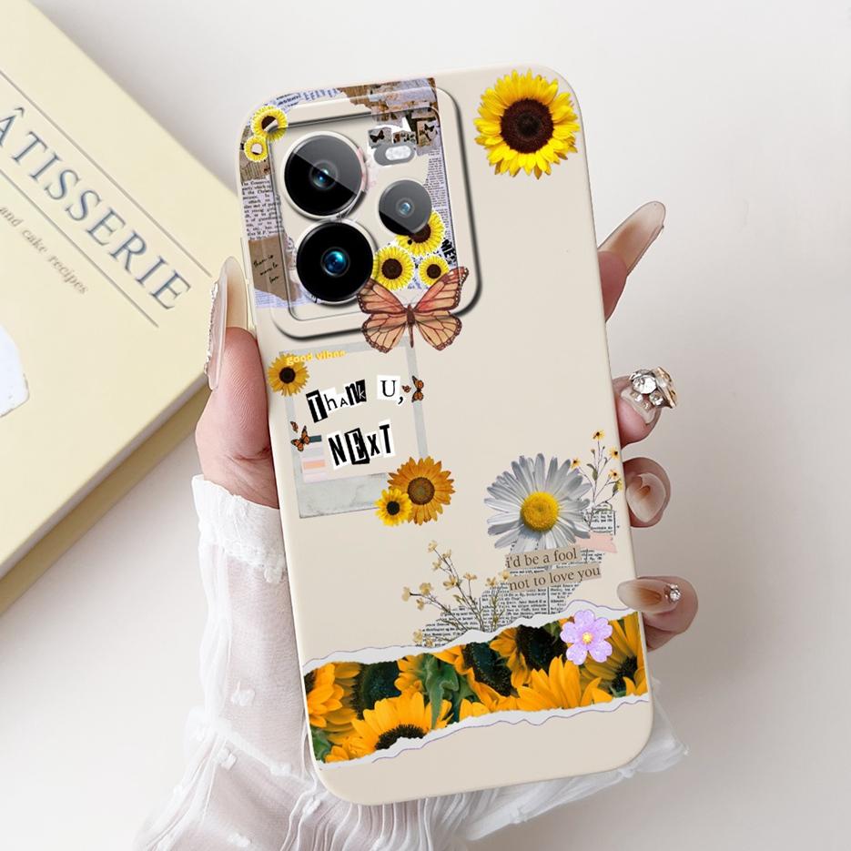 For Realme GT7 Case GT 7T 5G RMX5061 Luxury Art Painted Cover Soft Silicone Case For Realme GT 7 Pro GT7 T RealneGT 7T 5G Fundas