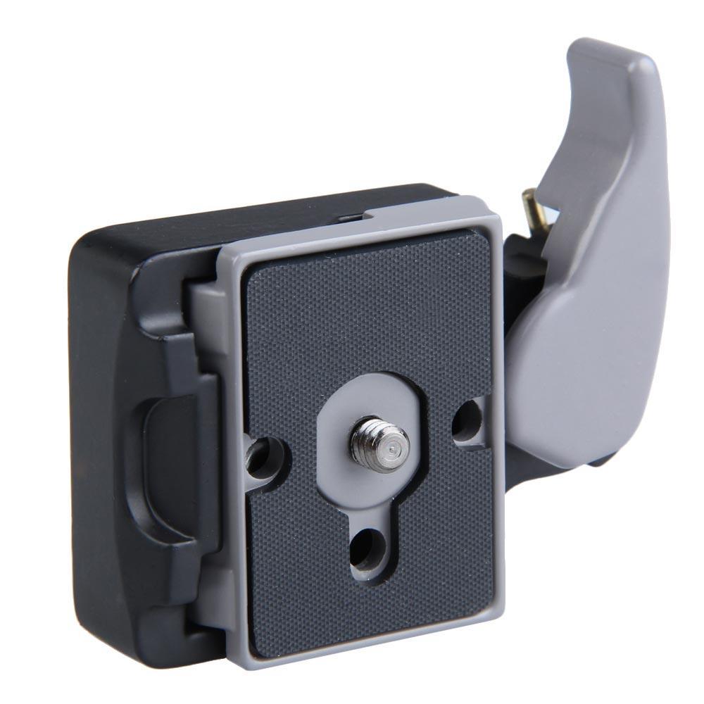 

1/4in Camera Quick Release Adapter Non-slip Metal Tripod Heads Mount Adapter Portable Universal Assembly for Camera Installation
